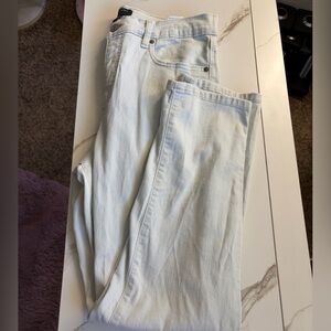 Banana Republic Women's Light Blue Straight Leg Jeans